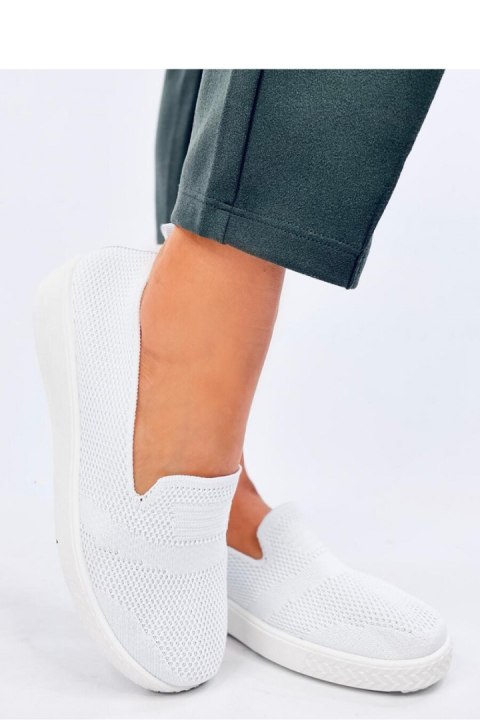 Tenisówki skarpetkowe COMBE WHITE - Inello Tenisówki skarpetkowe COMBE WHITE - Inello