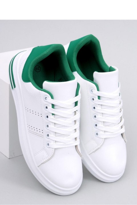 Sneakersy na koturnie MAES GREEN - Inello Sneakersy na koturnie MAES GREEN - Inello