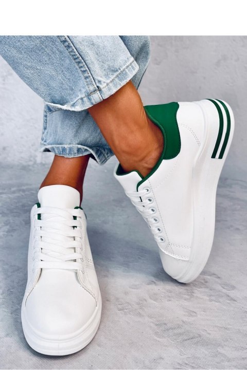 Sneakersy na koturnie MAES GREEN - Inello Sneakersy na koturnie MAES GREEN - Inello