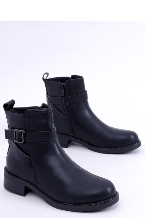 Sztyblety damskie licowe RUBIO BLACK - Inello Sztyblety damskie licowe RUBIO BLACK - Inello
