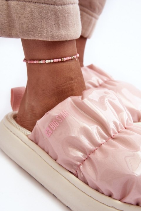 Kapcie Model Big Star MM274129 Pink - Step in style Kapcie Model Big Star MM274129 Pink - Step in style