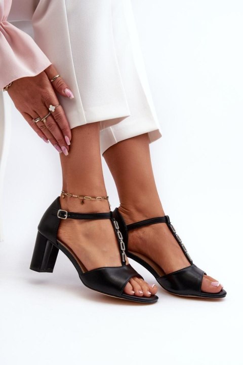 Sandały Model Triavera 24SD98-7148 Black - Step in style Sandały Model Triavera 24SD98-7148 Black - Step in style