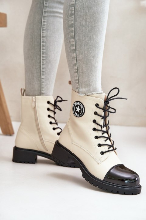 Workery Model Soratta 089 Beige/Black - Step in style Workery Model Soratta 089 Beige/Black - Step in style