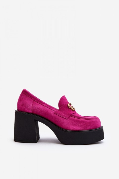 Półbuty Model Zazoo 20170 Fuksja Zamsz - Step in style Półbuty Model Zazoo 20170 Fuksja Zamsz - Step in style