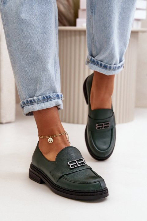 Półbuty Model Zazoo 20174 Dark Green - Step in style Półbuty Model Zazoo 20174 Dark Green - Step in style