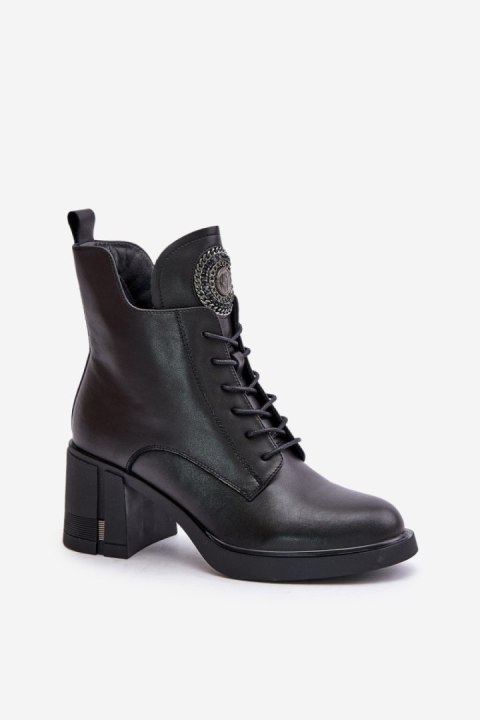 Botki Model Vinceza 66676 Black - Step in style Botki Model Vinceza 66676 Black - Step in style