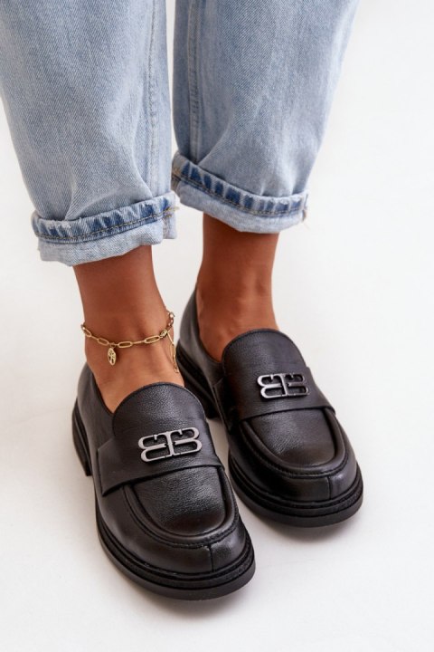 Półbuty Model Zazoo 20174 Black - Step in style Półbuty Model Zazoo 20174 Black - Step in style