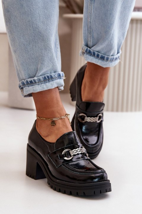 Półbuty Model Zazoo 20175 Black - Step in style Półbuty Model Zazoo 20175 Black - Step in style