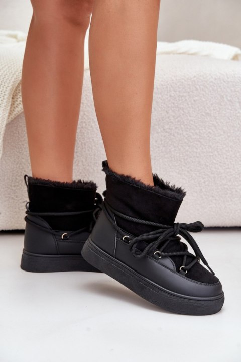 Śniegowce Model Aziara 8933 Black - Step in style Śniegowce Model Aziara 8933 Black - Step in style