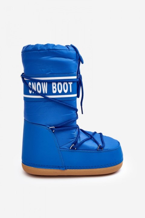 Śniegowce Model Venila NB618 Blue - Step in style Śniegowce Model Venila NB618 Blue - Step in style