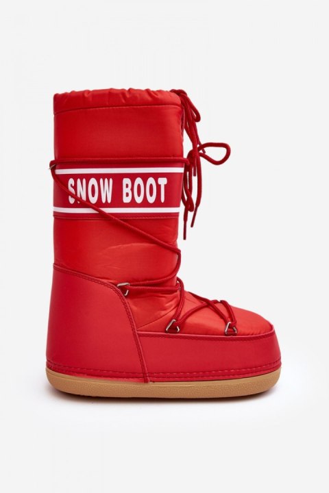 Śniegowce Model Venila NB618 Red - Step in style Śniegowce Model Venila NB618 Red - Step in style