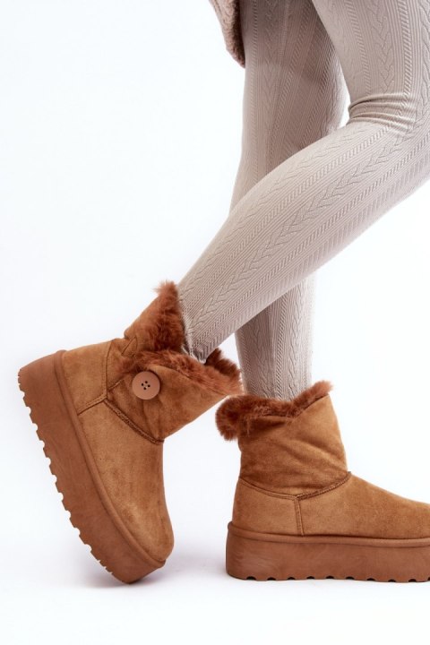 Śniegowce Model Wikasem 85-925 Camel - Step in style Śniegowce Model Wikasem 85-925 Camel - Step in style