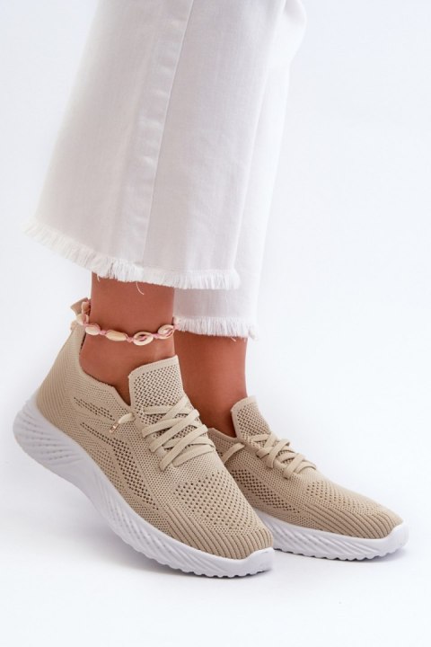 Buty Sportowe Model Jagelia 24SP02-7047 Beige - Step in style Buty Sportowe Model Jagelia 24SP02-7047 Beige - Step in style