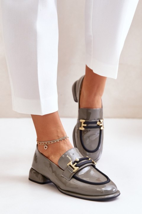 Półbuty Model Artiker 55C0412 Grey - Step in style Półbuty Model Artiker 55C0412 Grey - Step in style