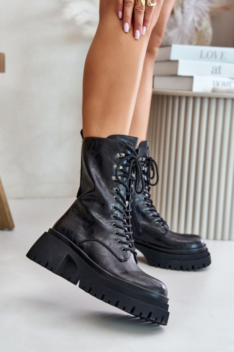 Workery Model Goe OO2N4121 Black - Step in style Workery Model Goe OO2N4121 Black - Step in style