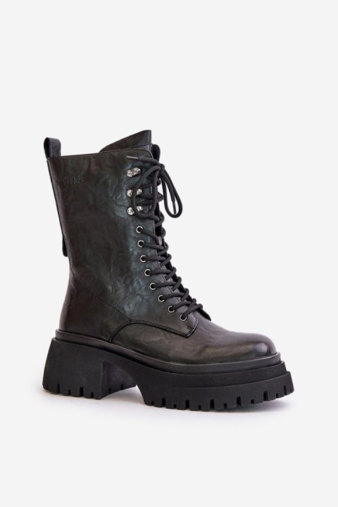 Workery Model Goe OO2N4121 Black - Step in style Workery Model Goe OO2N4121 Black - Step in style