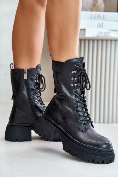 Workery Model Goe OO2N4121 Black - Step in style Workery Model Goe OO2N4121 Black - Step in style