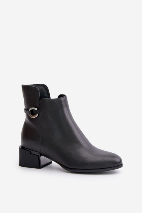 Botki Model Vinceza 66724 Black - Step in style Botki Model Vinceza 66724 Black - Step in style