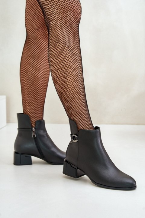 Botki Model Vinceza 66724 Black - Step in style Botki Model Vinceza 66724 Black - Step in style