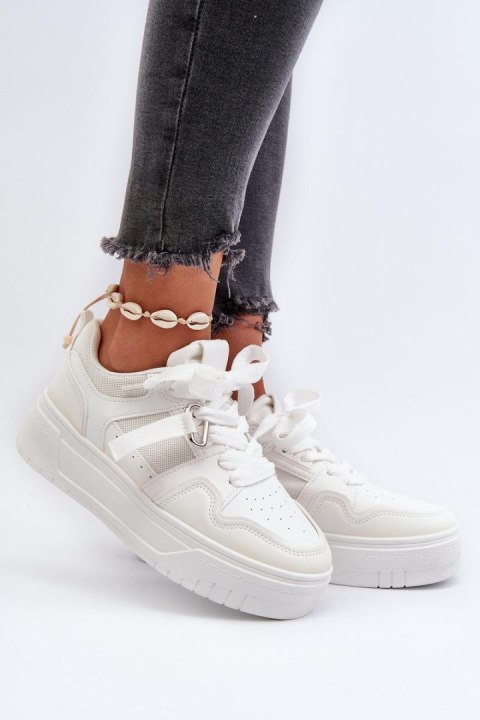 Buty Sportowe Model Moun WX-131 White - Step in style Buty Sportowe Model Moun WX-131 White - Step in style