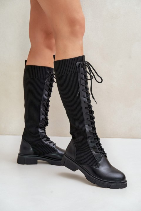 Kozaki Model Vamilena 9060 Black - Step in style Kozaki Model Vamilena 9060 Black - Step in style