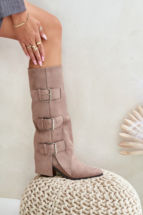 Kozaki Model Vamissa QT108P Beige - Step in style Kozaki Model Vamissa QT108P Beige - Step in style