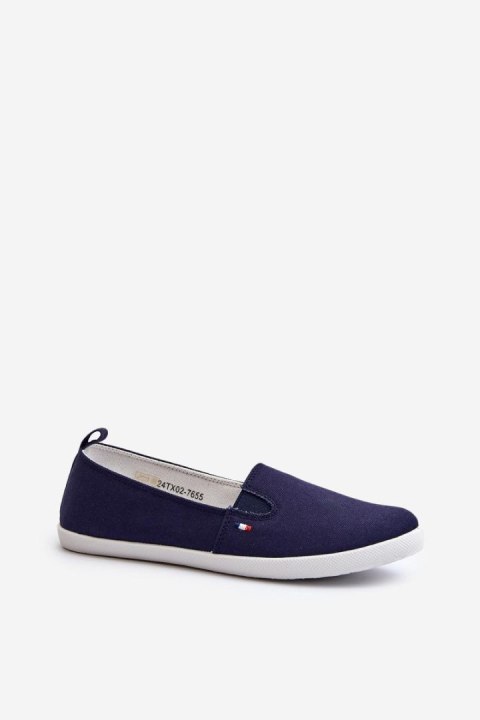 Trampki Model Adrancia 24TX02-7655 navy - Step in style Trampki Model Adrancia 24TX02-7655 navy - Step in style