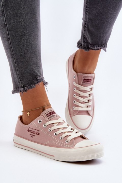 Trampki Model Big Star NN274239 Pink - Step in style Trampki Model Big Star NN274239 Pink - Step in style