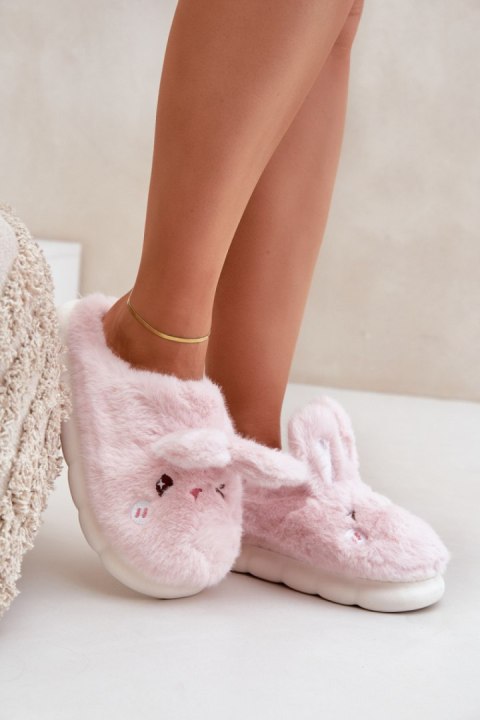Kapcie Model Natasha FA-196 Pink - Step in style Kapcie Model Natasha FA-196 Pink - Step in style