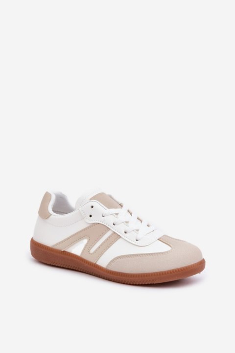 Buty Sportowe Model Navidemi 7112 White/Beige - Step in style Buty Sportowe Model Navidemi 7112 White/Beige - Step in style