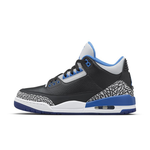 Air Jordan 3- 136064-007, Czarny Air Jordan 3- 136064-007, Czarny