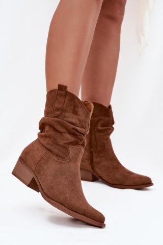 Botki Model Adena 5151 Camel - Step in style