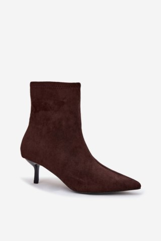 Botki Model Belisse H8-985H Czekolada - Step in style