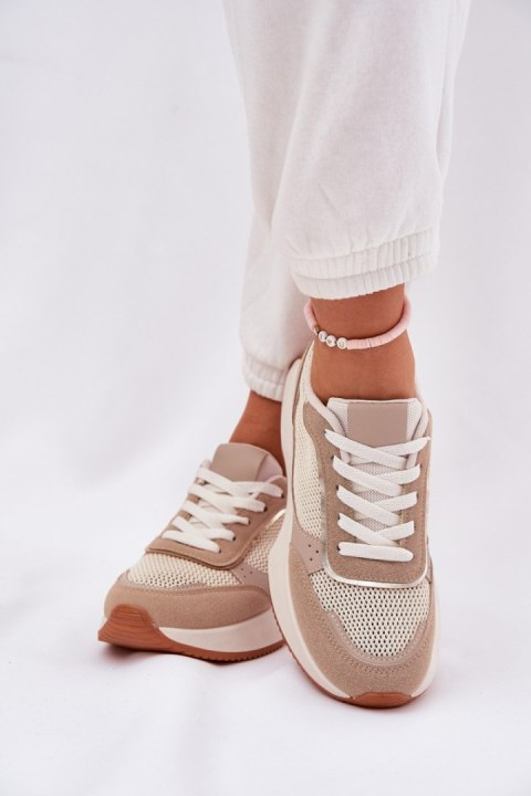 Buty Sportowe Model Poova 8960 Khaki - Step in style Buty Sportowe Model Poova 8960 Khaki - Step in style