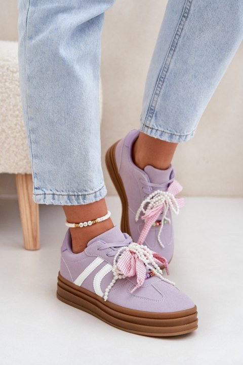 Buty Sportowe Model Vinness C3033 Violet - Step in style Buty Sportowe Model Vinness C3033 Violet - Step in style