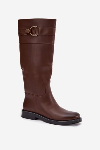 Kozaki Model Arvessa CLS-539 Brown - Step in style