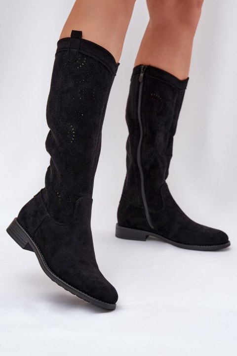 Kozaki Model S.Barski HY51-860 Black - Step in style Kozaki Model S.Barski HY51-860 Black - Step in style