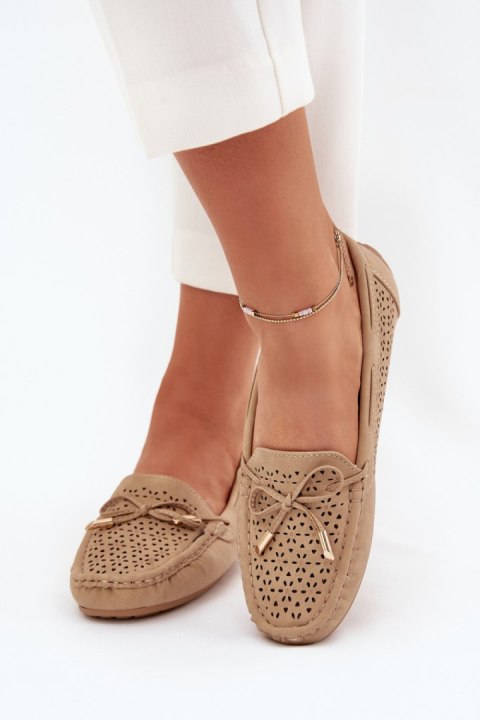 Mokasyny Model Mirisa VG250 Khaki - Step in style Mokasyny Model Mirisa VG250 Khaki - Step in style