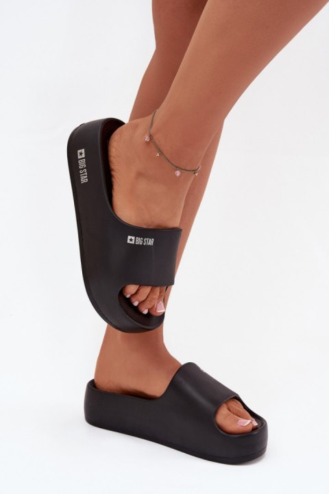 Sandał Klapki Model Big Star SS274721 Black - Step in style Sandał Klapki Model Big Star SS274721 Black - Step in style