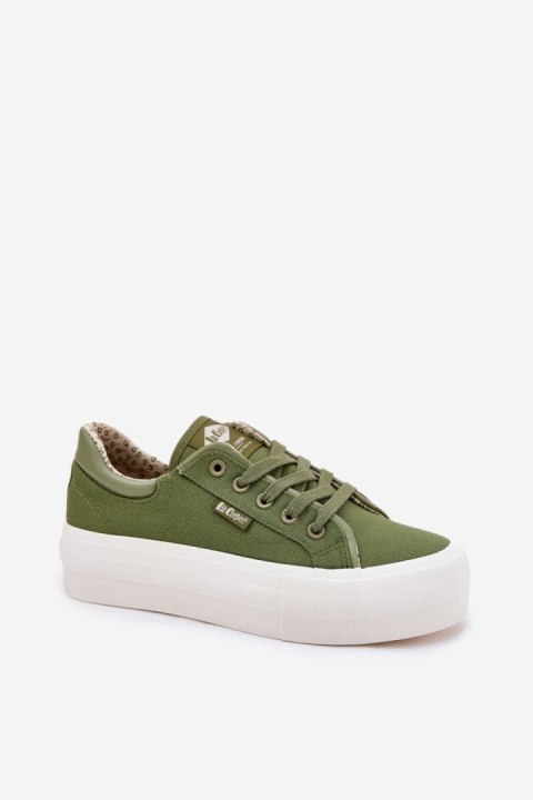 Trampki Model Lee Cooper LCW-25-31-3449L Green - Step in style Trampki Model Lee Cooper LCW-25-31-3449L Green - Step in style