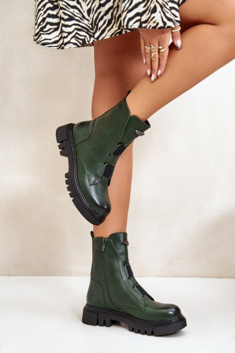 Workery Model Mailyra RMR2150-19 Green - Step in style Workery Model Mailyra RMR2150-19 Green - Step in style