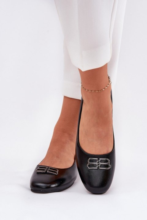 Baleriny Model Vinceza 62206 Black - Step in style Baleriny Model Vinceza 62206 Black - Step in style