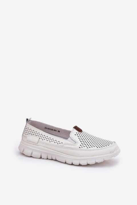 Baleriny Model Vinceza 95336 White - Step in style Baleriny Model Vinceza 95336 White - Step in style