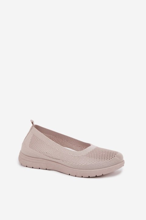 Baleriny Model Virella NB738 Beige - Step in style Baleriny Model Virella NB738 Beige - Step in style