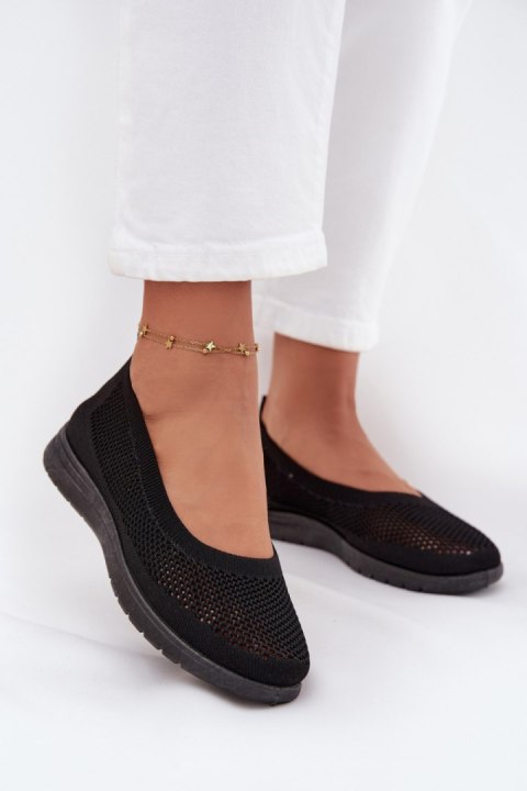 Baleriny Model Virella NB738 Black - Step in style Baleriny Model Virella NB738 Black - Step in style