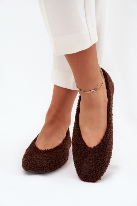 Baleriny Model Zimira QQ-264 Czekolada - Step in style Baleriny Model Zimira QQ-264 Czekolada - Step in style
