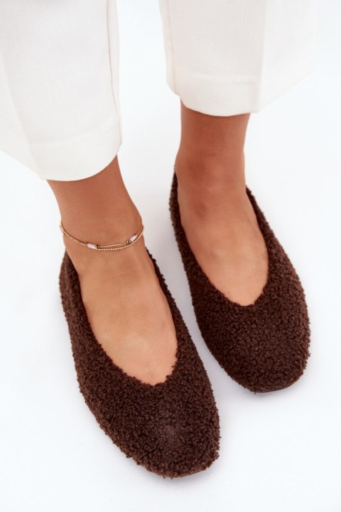 Baleriny Model Zimira QQ-264 Czekolada - Step in style Baleriny Model Zimira QQ-264 Czekolada - Step in style