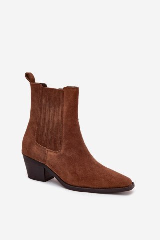 Botki Model Arelia 7546 Camel - Step in style