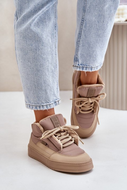 Buty Sportowe Model Big Star OO274A532 Beige - Step in style Buty Sportowe Model Big Star OO274A532 Beige - Step in style