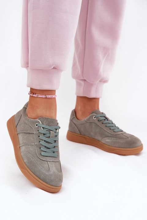Buty Sportowe Model Paliana 25SP18-8430 Green - Step in style Buty Sportowe Model Paliana 25SP18-8430 Green - Step in style